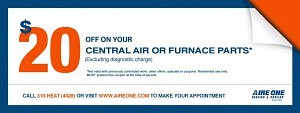 central air or furnace parts coupon