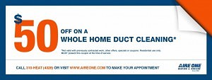 home duct cleaning coupon