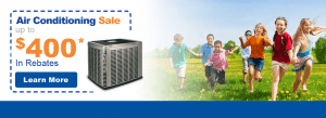 air conditioner sale and rebate