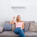 Ductless air conditioning in home