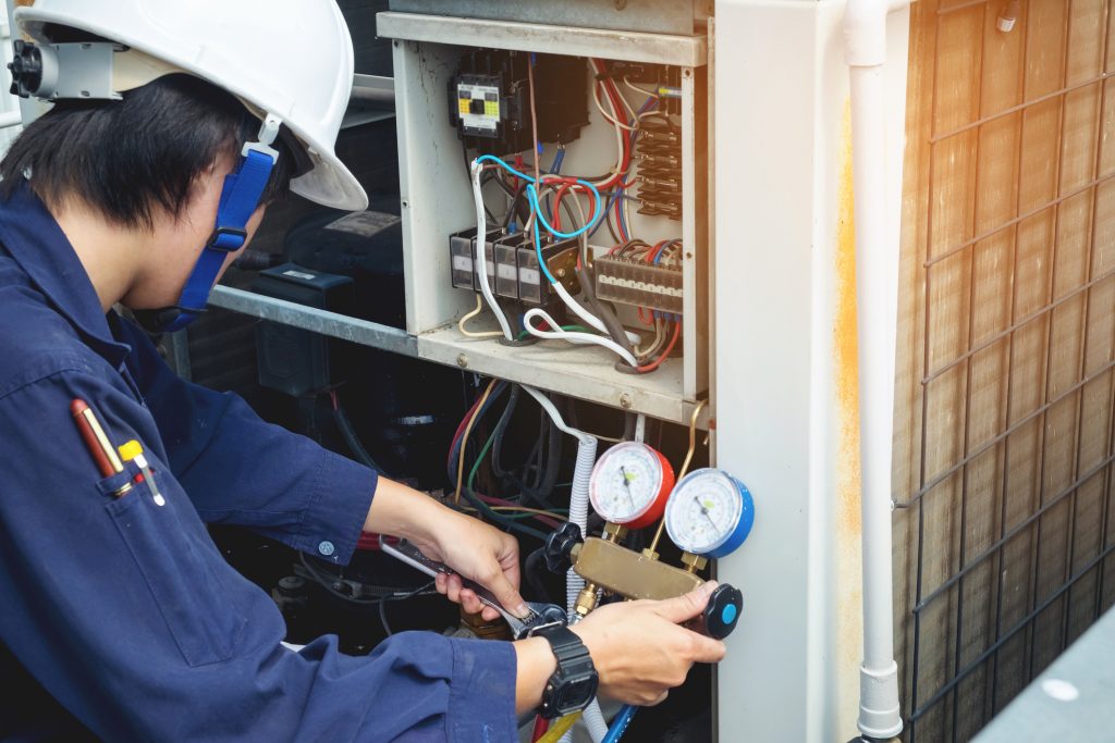 new furnace installation