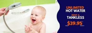 tankless water heater promotion
