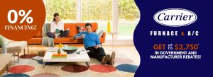 furnace ac air conditioner sale rebate carrier 0 financing