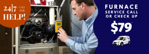 furnace service checkup emergency service call repair