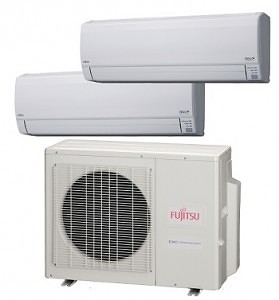 Dual Zone ductless mini splits units