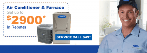 air conditioner & furnace savings and rebates