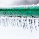 Pipes freeze in home.