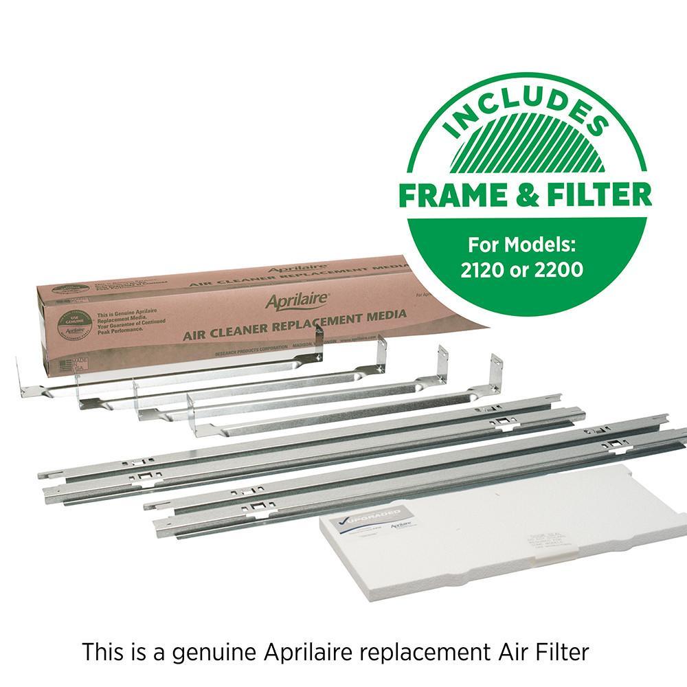 Aprilaire 201 Air Filter Performance Upgrade Kit (1213) - 65% More Effective